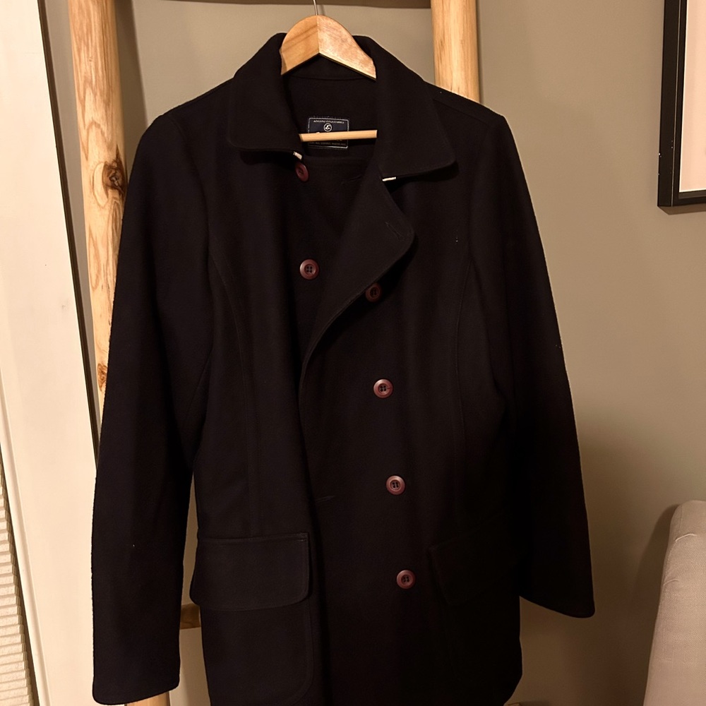 Adriano Goldschmied wool pea coat